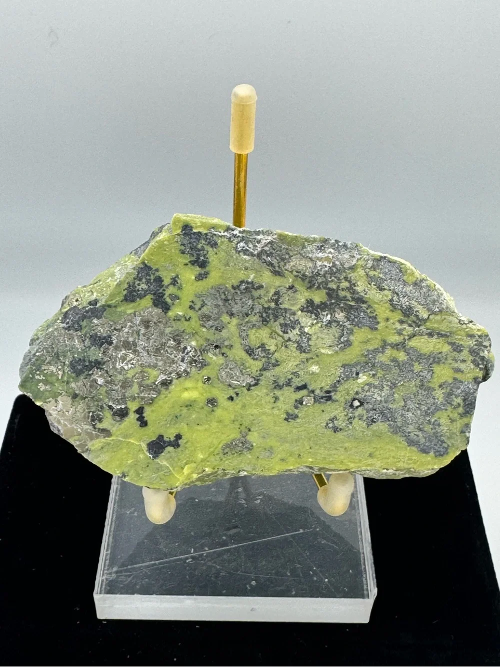 Serpentine and Pyrite